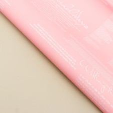 Bilateral film 58 x 58 cm, pink-gray color