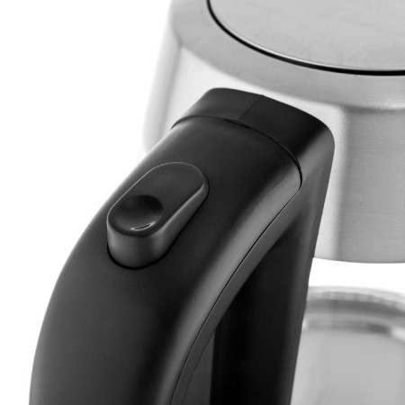 Electric kettle Brayer BR1010, glass, 1.7 l, 2200 watts, auto shutdown, silver-4