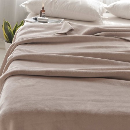Sofia blanket, size 160x220 cm, beige color-4