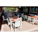 Chair (artificial rattan) Virginiya Nebraska, white color