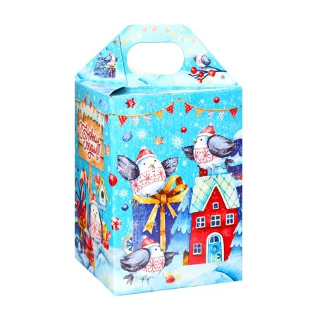New Year. New Year's set of sweets "Bird town", 240 g-2