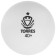 Torres Training table tennis ball, 1 star, 40 mm, 6 pcs., White color