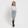 Children's skirt KAFTAN "Velvet", p. 30 (98-104), gray-blue