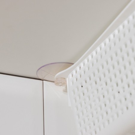 Storage basket suspended "loft", 29 × 26 × 11 cm, white color-4