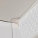 Storage basket suspended "loft", 29 × 26 × 11 cm, white color