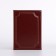 Cover for passport, burgundy color