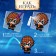 Aquamosaic "Magic World", 8 mosa -shaped figures, 2840 balls