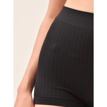 Women's shorts with the braid "Kosichka" Mirey Shorts Plait, size 44-46, black color-3