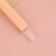 A taper with a brush, 9 cm, beige color
