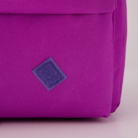 School textile “Cosmos”, 37 x 33 x 13 cm, Velcro, purple school backpack-7
