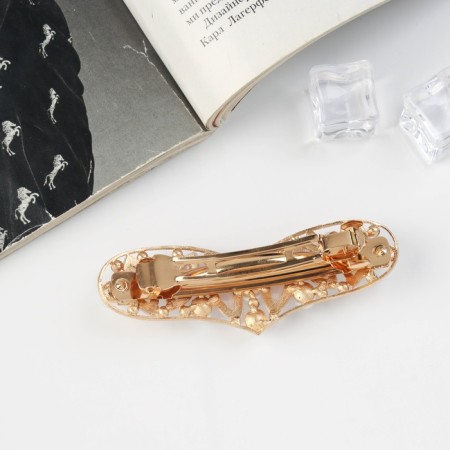 Hair hair clip "Gloria" tenderness heart, 8.5 cm-1