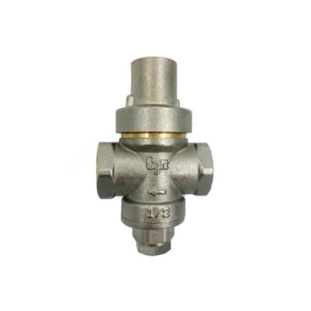 Piston pressure regulator OGINT 022-3457, 1/2 ", PN 16, 1-9 bar, exit under the pressure gauge-1