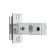 Enormous interior cloak Lockland zkm2cp, chromium color, plastic tongue