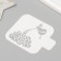 Plastic stencil "Cute Boats", size 9x9 cm
