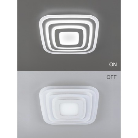 Lamp Citilux "Triest Smart" CL737A100E 59x59x7 cm, 1x100W, LED, white color-13