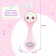 Musical rattle "Sweet friend", sound, light, pink color