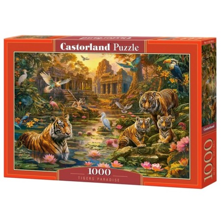 Puzzle "Tiger Paradise", 1000 elements