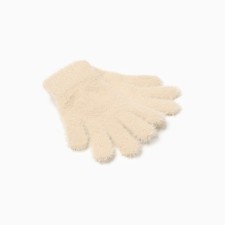 Minaku gloves, beige color, 21 cm