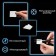Bilateral self -adhesive tundra holders, 33.5x33.5 mm, 8 pcs.