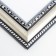 Photo frame Plastic "Gallery" 15x15 cm silver (plastic screen)