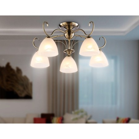 Ceiling chandelier Ambrella Light, Traditional, TR3046, 5HE27, Bronze Color-2