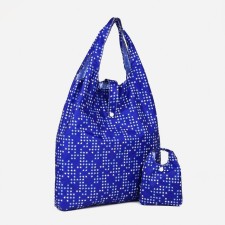 Household bag on the button, the color is blue