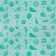 The bathroom curtain "shells", 180 × 180 cm, polyethylene, green color