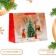 Gift package "animals at the Christmas tree", 50 x 40 x 25 cm