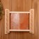 Layer wooden corner with Himalayan salt "Russian patterns" 29.5x41x8 cm
