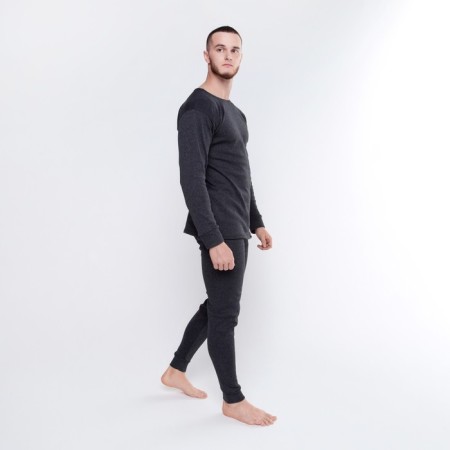 Thermal underwear (fufaika, pants) male comb, color anthracite, rn 52-54-2
