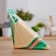 Packaging for sandwich, green, 23.5 x 5.5 cm