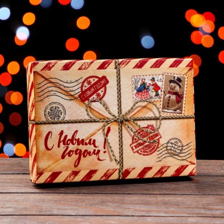 Gift box team "Post", 21 x 15 x 5.7 cm-1