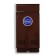Mail box without a lock (with a loop), vertical, brown