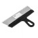 Sparta 85140 spatula, 6x6 mm tooth, stainless steel, plastic handle, 300 mm