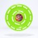 Frisby, flying saucer, d-23 cm, green
