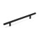 Hand -on Tundra Rail, Stainless. steel, d = 12 mm, m/o 160 mm, black color, packaging 500