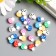 Beads for the creativity of PVC "Fleeter" set 25 pcs 0.5x0.8x1 cm