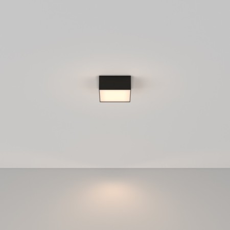 Technical C067CL-L12B3K, LED, 12W, 12x12x5.8 cm, 600lm, Black color-1