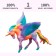 Figure "World of Fantasy: Violet Unicorn with Wings"