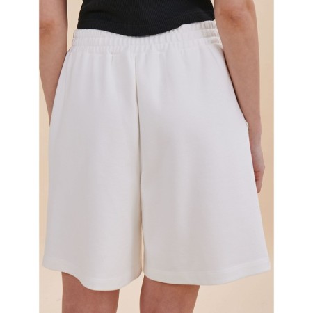 Women's shorts, size l, white color-2