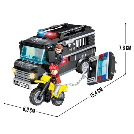 Конструктор «Спецназ. Броневик S.W.A.T.», 263 детали-1