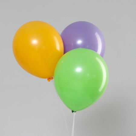 Latex ball 12 ", Makarun, set of 100 pcs., Mix colors-1