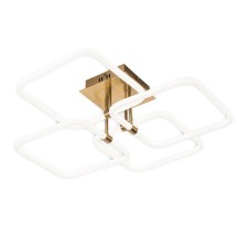 Ceiling light ESCADA, 10279/4LED. 1x132W, LED, 7870LM, 4200K, 670x670x200 mm, bronze color