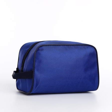 Lightning cosmetic bag, blue color