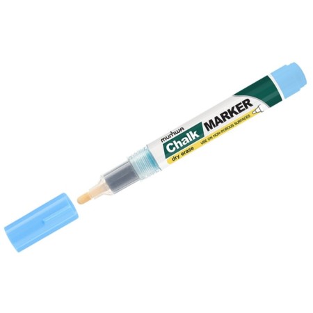 Cretaceous marker 3 mm, munhwa, alcohol -based, blue