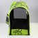Bag - Carriage for animals "Flowers", green, size L, 53 x 21 x 29 cm