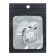 Nipple - orthodontic dummy, Little Angel, with a cap, +12 months, silver, rhinestones