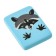 Happygraphix Eraser "Milashki-Mordashki", square, mix