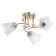 Olana chandelier 3he27 40W gold 43x43x18 cm Bayerlux