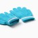 Children's gloves minku, Blue color, 15 cm